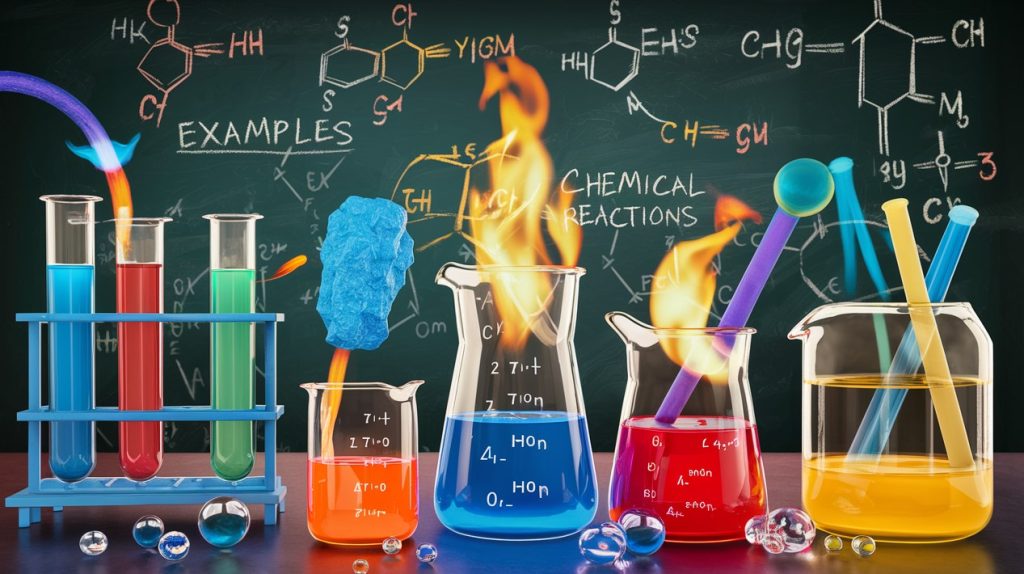 Chemical reactions and Examples